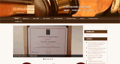 Desktop Screenshot of moukourilaw.com